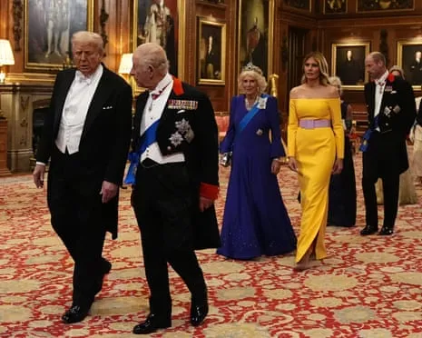 Royals Present Red Carpet During Demonstrations; Jimmy Kimmel Pulled From Air Due To Charlie Kirk Remarks