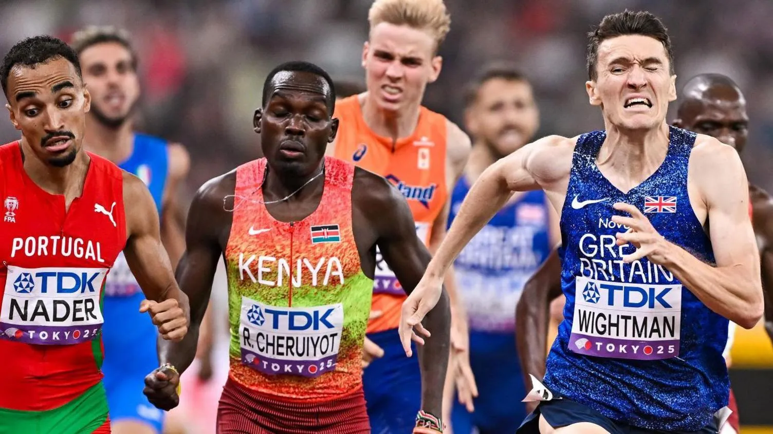 Wightman Wins 1500-meter Silver as Kerr Faces Setback
