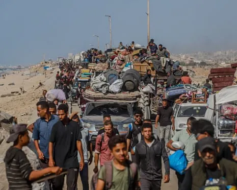 Israeli Forces Attempt to Drive People Out of Gaza's Urban Center as Military Operation Advances